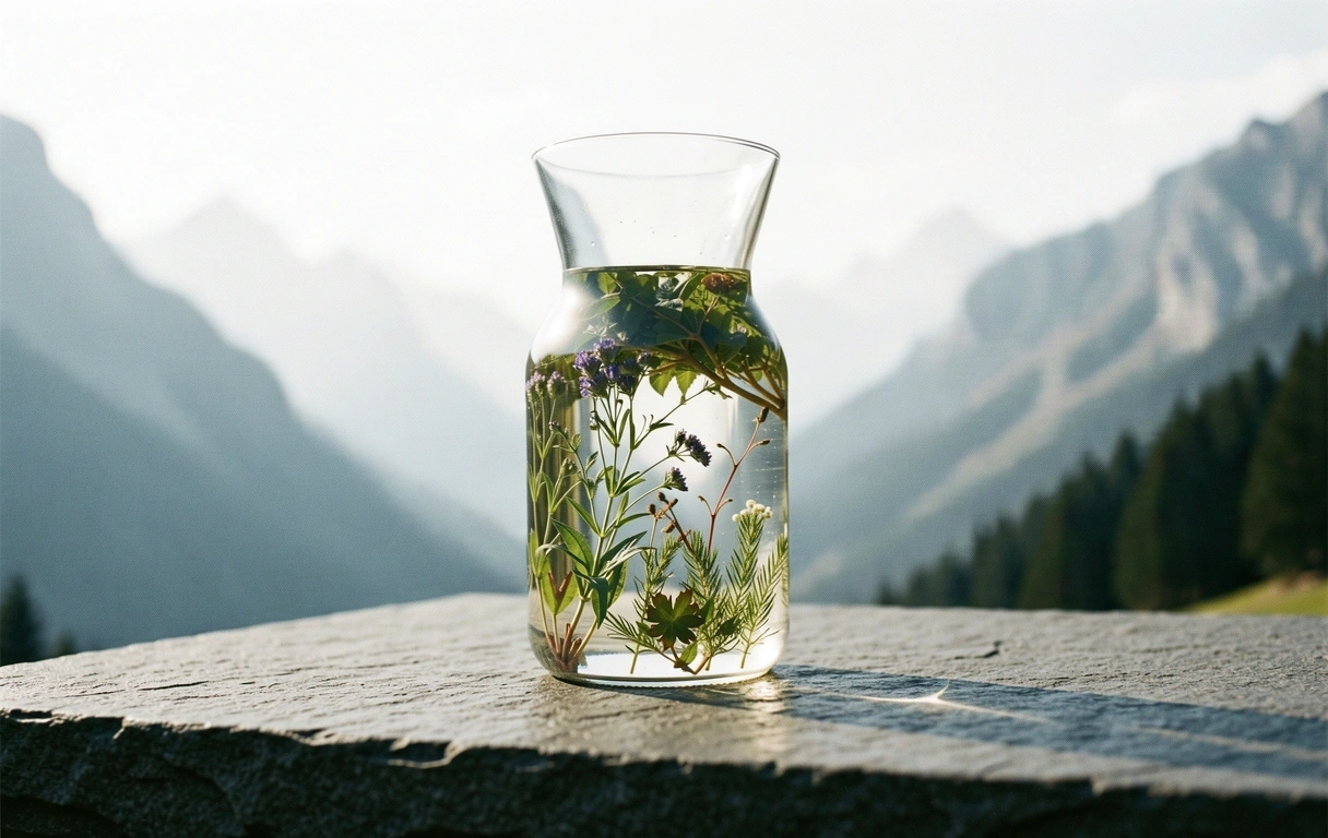 Alpine botanische Reinheit